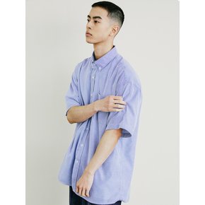 STRIPE COMF LOOSE FIT SHIRT BLUE