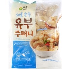 식당용 식자재 유부주머니(두솔 해물송송 500g)