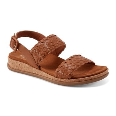 락포트 [여성화]야렐리아  투 스트랩 4.5CM 샌들 DARK BROWN RW0195