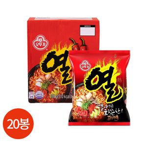 열라면 120g x 20봉[34092722]