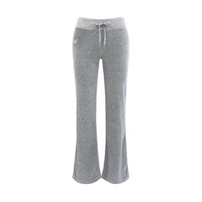 Signature Velvet Trackpants Melange Grey