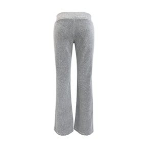 Signature Velvet Trackpants Melange Grey