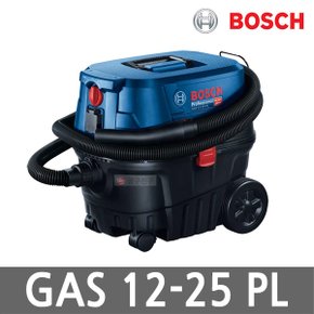 GAS12-25PL 유선 건습식 청소기 1250W 집진기 25L 공업용 진공 060197C100