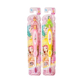 어린이 칫솔 시크릿쥬쥬 칫솔 3단계 5개 (디자인 랜덤발송)