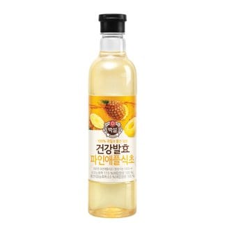 CJ제일제당 백설 건강발효식초 800ml(파인애플)