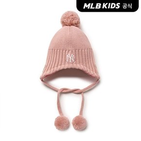(공식)25FW 메가베어 폼폼 귀달이 비니 NY (Pink)