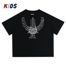 학익진 그래픽 아동 티셔츠