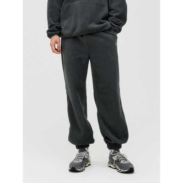 ESSENTIAL MICROFLEECE JOGGER-CHARCOAL
