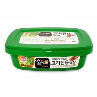 제이큐 고기전용 쌈장 170g 쌈밥쌈장 고기소스 맛있는쌈장 X ( 2매입 )