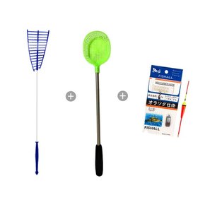 얼음 견지낚시대 풀세트/견지대+얼음뜰채+빙어바늘