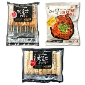 맛뜰안 쌀수제어묵세트 고추중봉 500g+어묵떡볶이366g+고추어묵바90...