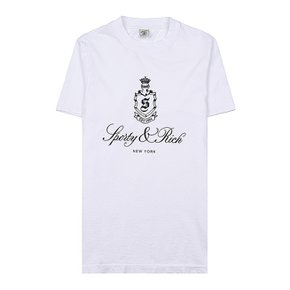 밴덤 로고 반팔 티셔츠 VENDOME T SHIRT WHITE NAVY