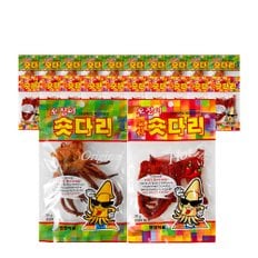 오징어 숏 다리 20g 10개 + 매콤 숏 다리 20g 10개