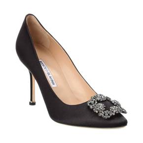 4858884 Manolo Blahnik Hangisi 90 Satin Pump