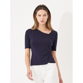 Cut-Out Sleeved T_NAVY (SA4STN1_45)