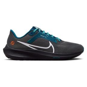 3778822 Nike Uni Anthracite Miami Dolphins Zoom Pegasus 40 Running Shoe