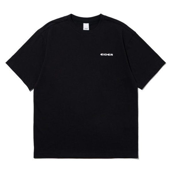 [여주점] 공용 BASE (베이스) UNI 반팔 라운드 티셔츠 (Black) (DUU24250_Z1)