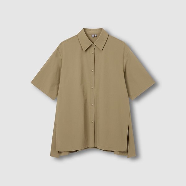 여 사각사각 루즈핏 반팔 셔츠 J1162035450AW