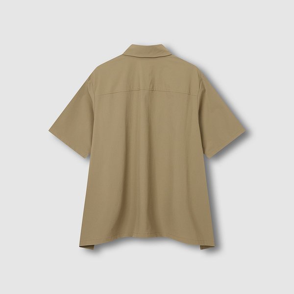 여 사각사각 루즈핏 반팔 셔츠 J1162035450AW