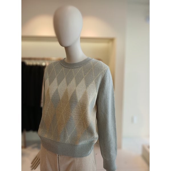 [여주점] 씨씨콜렉트 울블랜디드아가일풀오버니트 E254ksk131