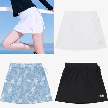 노스페이스 25SS  NK6KR30  여성 웨이비 랩스커트