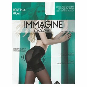 이마지네 BODYPLUS 고탄력 40데니아 여성 팬티스타킹 6매