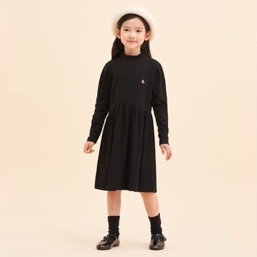 빈폴키즈 [30%OFF][BEANPOLE KIDS] 골지 원피스 - 블랙 (BI3771G035)