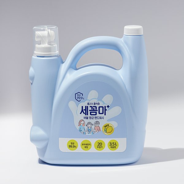 온더바디 세꼼마 버블 항균 핸드워시 레몬향 3.5L