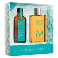 한정판 선물세트 트리트먼트 100ml+샤워젤 250ml MOROCCANOIL TREATMENT AND SHOWER