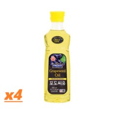 오뚜기 포도씨유 500ml x 4개 /