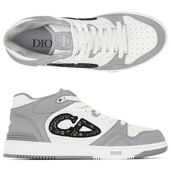 DIOR 디올 24SS 그레이 B57 미드탑 스니커즈 3SH141ZXU 860