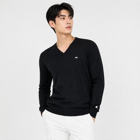 LYMANN 리만 골프 브이넥 니트 GMKW08072 9999