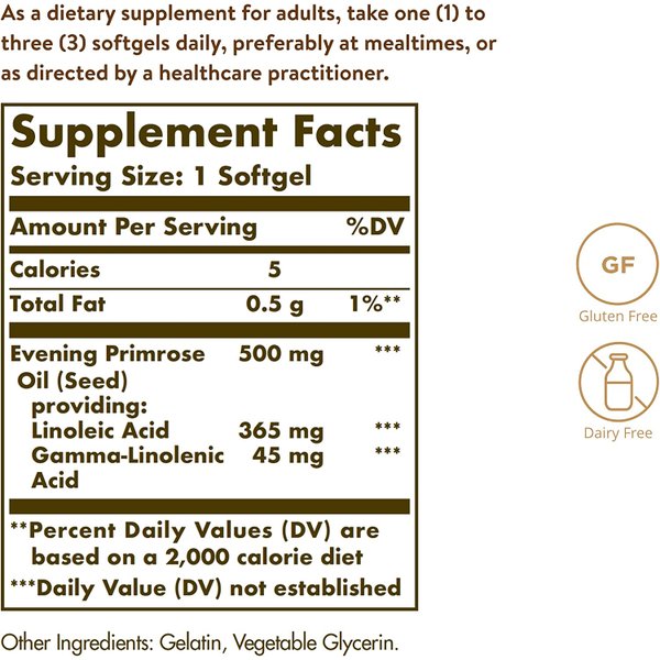 달맞이꽃종자유 감마리놀렌산 500mg 180소프트젤