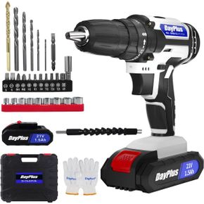 일본 블랙앤데커 드릴 Day Plus Electric Screwdriver Drill 21 V Max 45 N/m 25 1 Stage Torque