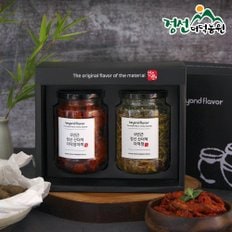 정선 프리미엄더덕선물세트 2호(더덕장아찌400g+더덕청500g)