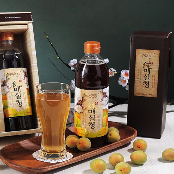 황매실로 숙성시킨 순매실청 900ml(병)