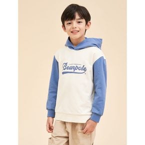 *SSG특가*[BEANPOLE KIDS] 바서티 후드 스웨트 셔츠  블루 (BI4141U09P)