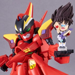 BANDAI SPIRITS TINY SESSION 마크로스 F VF-19 파이어 발키리 with 넥키 바사라