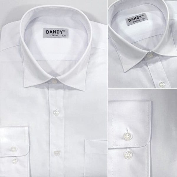 남자 빅사이즈 캐주얼 베이직 무지 와이셔츠 OC-SHA-SWFA9179