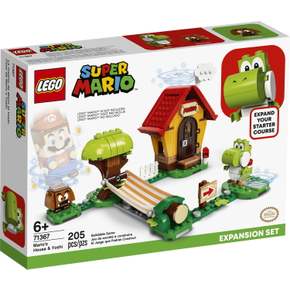 레고 슈퍼 마리오 마리오의 집과 요시 확장 세트 71367 아동용 조립 장난감(205개)