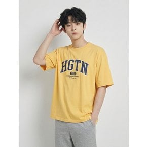 행텐틴즈 로고 빅 레터 반팔 티셔츠_옐로우14570-031-405-31-323_SC