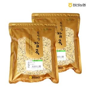 정선농협 오일장잡곡 깐녹두 1kgx2봉(2kg)