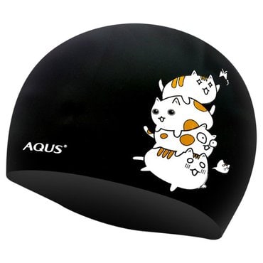 아쿠스 실리콘 수모 냥이 AC1601 BLK