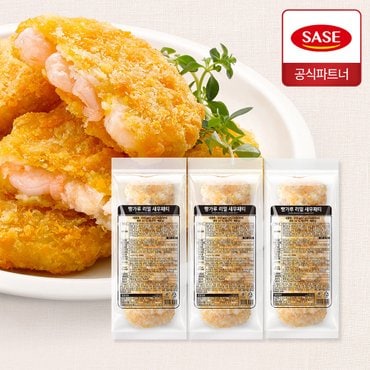  사세 빵가루 리얼 새우패티 650g(65g 10개) 3개