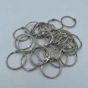 사무용품 문서 카드 고리 서류 파일 링 40mm