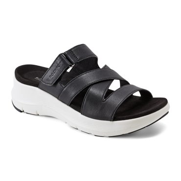 락포트 [여성화]퀸 5.5CM 캐주얼 슬라이드 BLACK RW0182