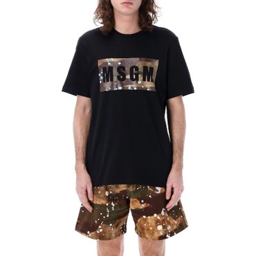 MSGM [해외배송] 엠에스지엠 로고 반팔티셔츠 3640MM138247002 99