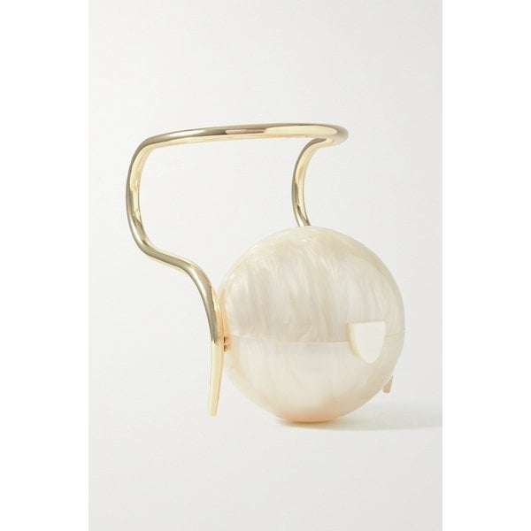 진주 아크릴 골드톤 토트백 32027475400197246