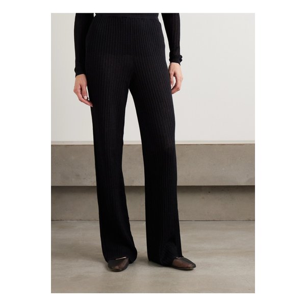 스킴스 골지 니트 와이드 팬츠 오닉스 블랙 46376663162921437