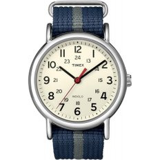 [타이멕스]TIMEX 위크엔더 센트럴파크 크림×네이비그레이 T2N654 [정규 수입품]